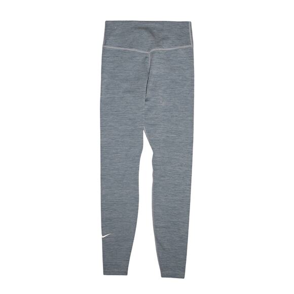 NIKE $80 Dri-Fit Blue Space-Dye All-In Tight Workout Ankle Leggings Small - Picture 2 of 3